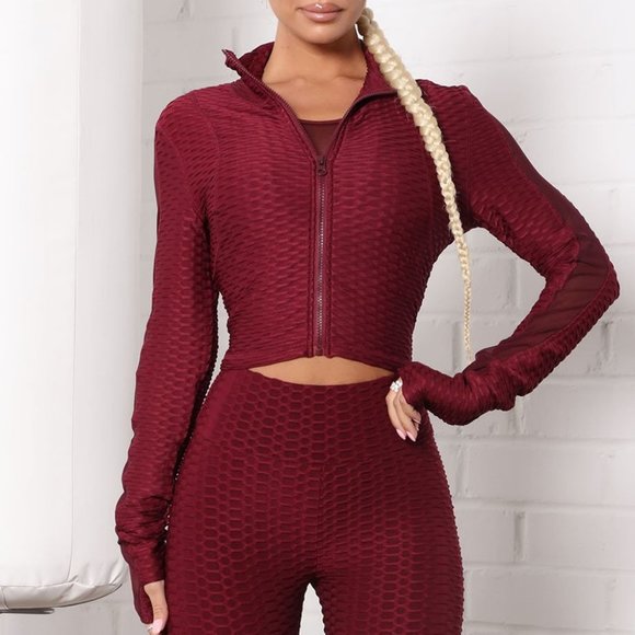 Fashion Nova Sport Honeycomb Active Jacket - Picture 4 of 10